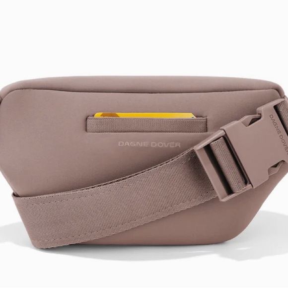 Dagne Dover Ace Neoprene Fanny Pack in Dune - Picture 2 of 6